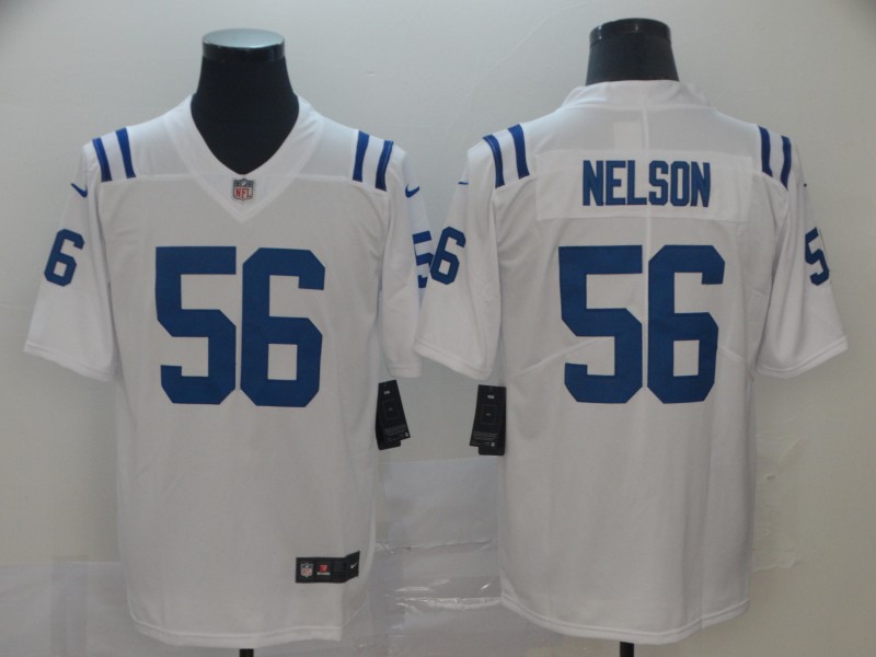 Men's Indianapolis Colts Quenton Nelson White Jersey